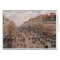 Pissarro Boulevard Montmartre Greeting Card