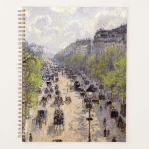 Pissarro - Boulevard Montmartre, Spring Planner