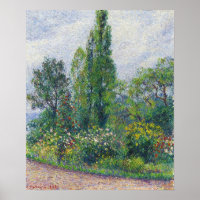 Pissarro - Garden Of Octave Mirbeau At Damps (Eure