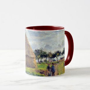 PISSARRO - HAYSTACKS AND CABBAGE PATCH MUG