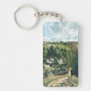 Pissarro - Jalais Hill, Pontoise, Key Ring