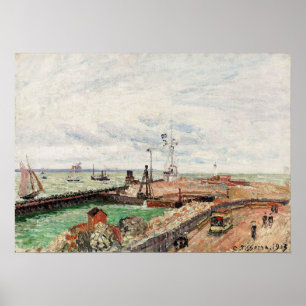 Pissarro - Pier And Semaphore Of Havre 1903 Poster