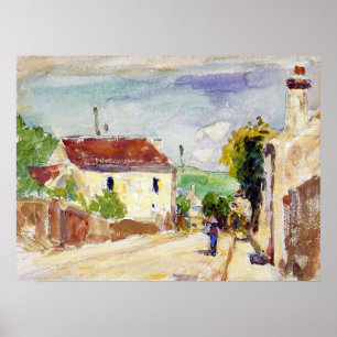 Pissarro - Road Of Hermitage Pontoise 1875 Poster