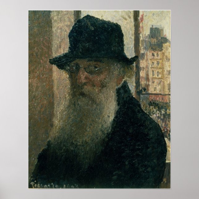 Pissarro - Self Portrait 1903 Poster (Front)