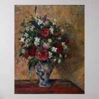 Pissarro - Still Life With Peonies And Mock Orange