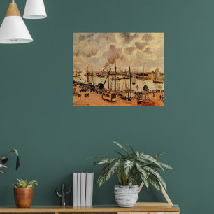 Pissarro - The Port Le Havre Poster
