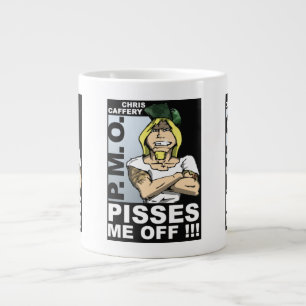 Pisses Me Off Jumbo Mug - one image