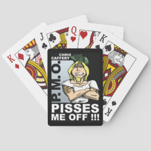 Pisses Me Off Playing Cards