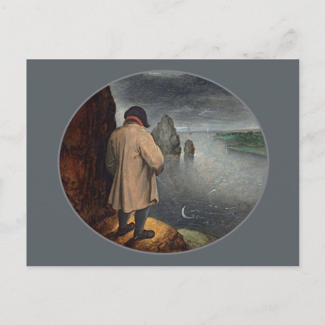Pissing at the Moon Postcard (Front)