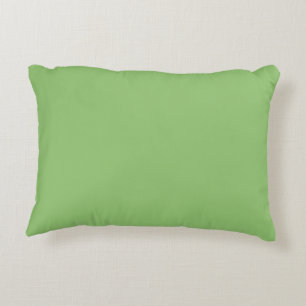 Pistachio green decorative cushion