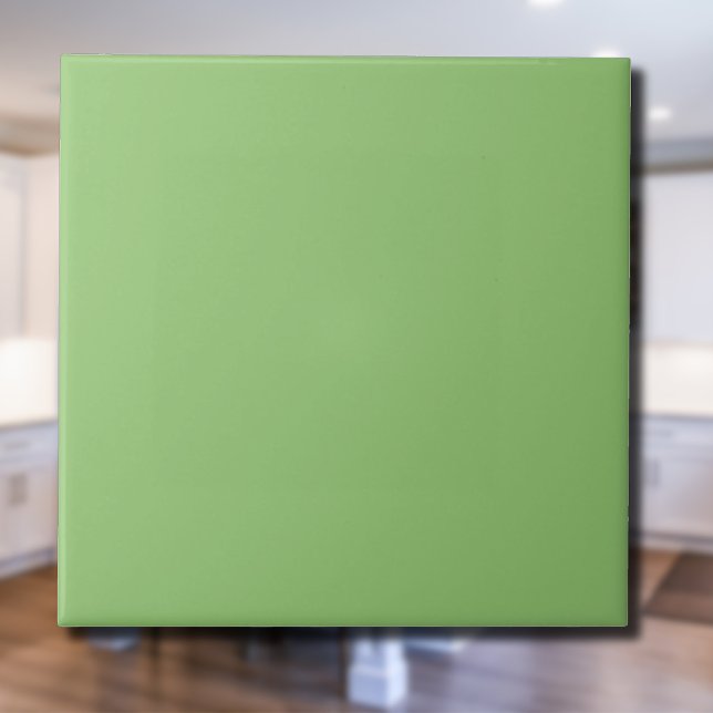 Pistachio Green Solid Colour | Classic | Elegant Tile (Creator Uploaded)