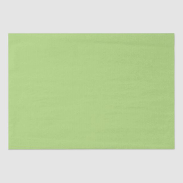 Pistachio Green Tissue Paper (Front)