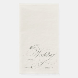Pistachio Green Wedding Napkin