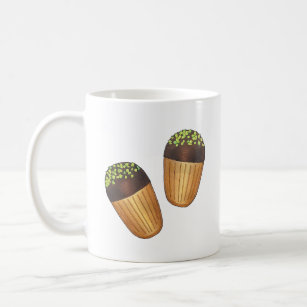 Pistachio Madeleines French Pastry Pastries Baking Coffee Mug