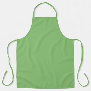 Pistachio Nut Green Solid Colour Apron