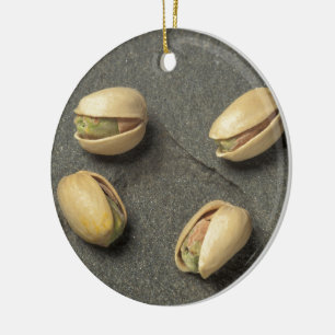 Pistachios Ceramic Tree Decoration