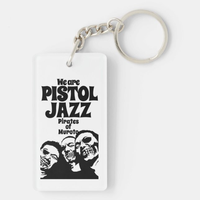 PISTOL JAZZ key holder Ring (Back)