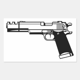 Pistol Sticker