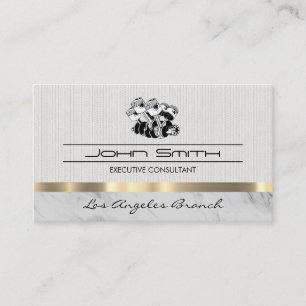 Piston Car Engine Business Card