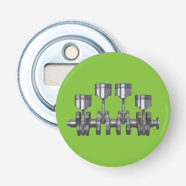 Piston Crankshaft Bottle Opener (Front)