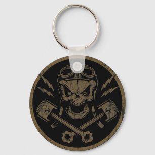 Piston Pistoff II -silver/gold Key Ring
