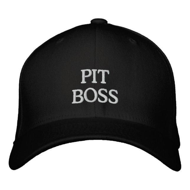 PIT BOSS EMBROIDERED HAT (Front)