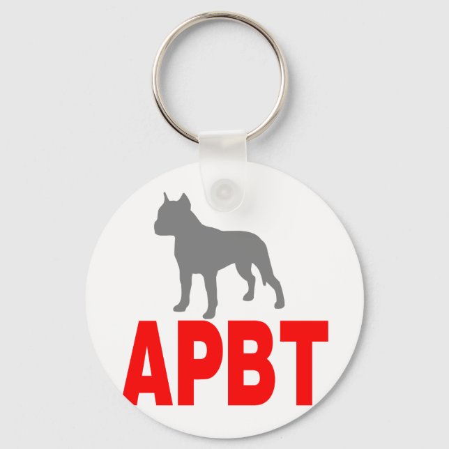 PIT BULL APBT KEY RING (Front)