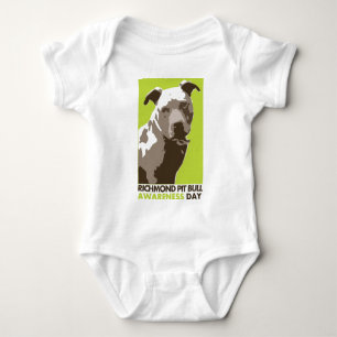 - pit bull awareness day baby bodysuit