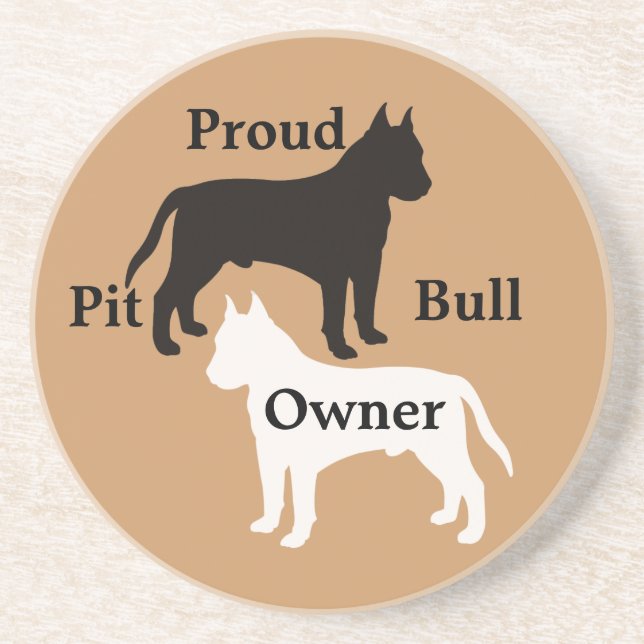 Pit Bull Coaster (Front)