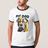 Pit Bull Dad | Dog Lover's