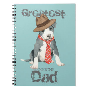 Pit Bull Dad Notebook