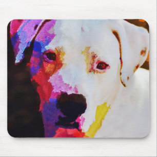 Pit Bull Dog Art Mouse Pad