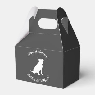 Pit Bull Dog Baby Pitbull Shower Gender Neutral Favour Box