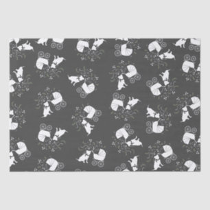 Pit Bull Dog Baby Shower Gender Neutral Pitbull Tissue Paper