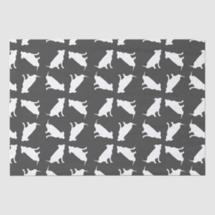 Pit Bull Dog Baby Shower Gender Neutral Tissue Paper