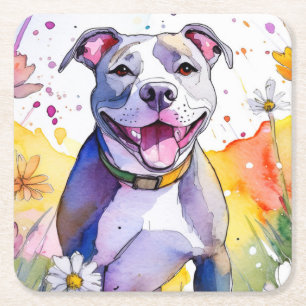 Pit Bull Dog Coaster