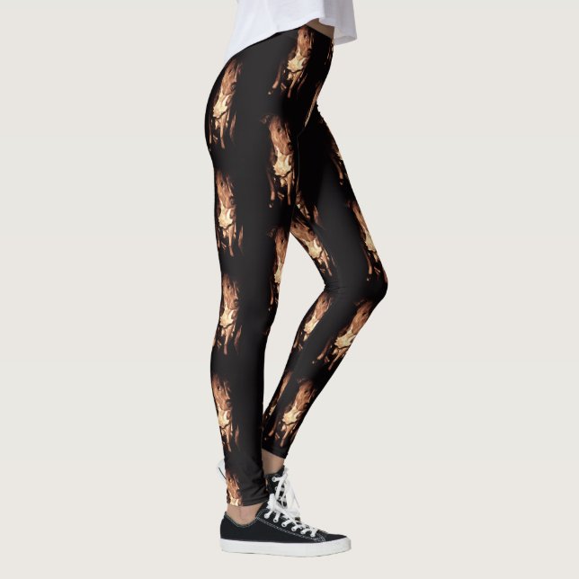 PIT BULL DOG leggings (Right)