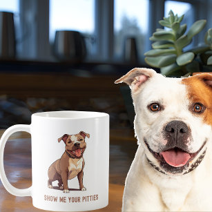 Pit Bull Funny Personalised Coffee Mug
