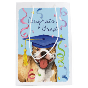 Pit Bull Graduate Medium Gift Bag