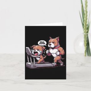 Pit Bull Gym Fitness - Weightlifting Deadlift Body Card