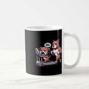 Pit Bull Gym Fitness - Weightlifting Deadlift Body Coffee Mug