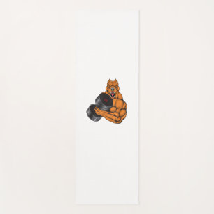 Pit Bull Gym Fitness - Weightlifting Deadlift Body Yoga Mat