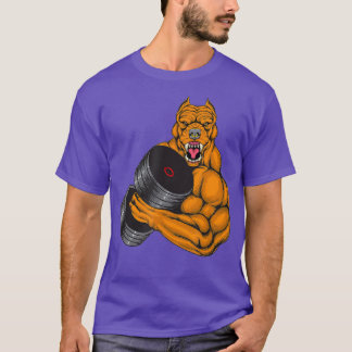 Pit Bull Gym Fitness - Weightlifting Deadlift T-Shirt
