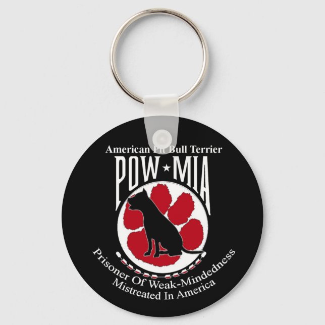Pit Bull Keychain (Front)