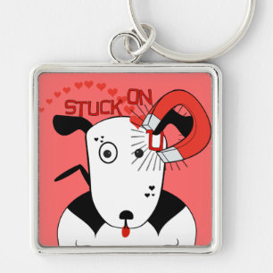 Pit Bull Love Petey the Bull Terrier... Key Ring