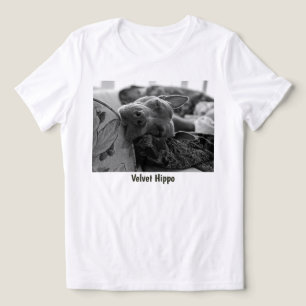 Pit Bull Love Velvet Hippo Tri-Blend Shirt