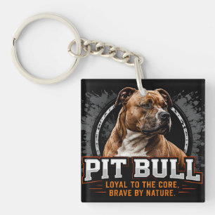 🐾 Pit Bull Lover Family Pride 🐾 Key Ring