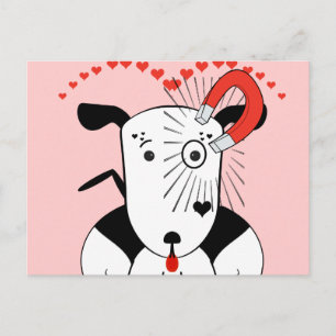Pit Bull Lover Petey Lover Bull Terrier Love Postcard