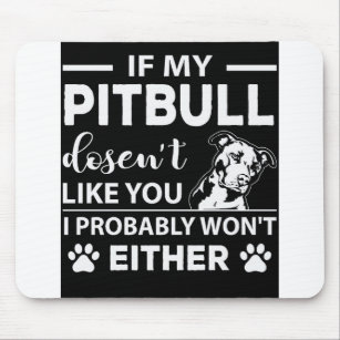 Pit Bull Lovers Mouse Pad