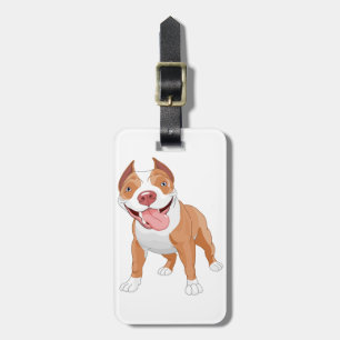 Pit Bull Luggage Tags